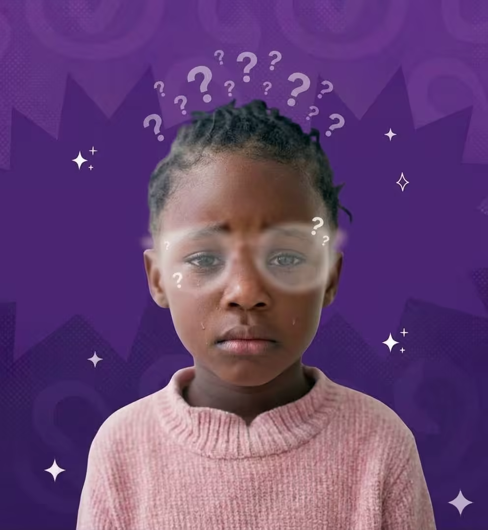 Niña sin lentes